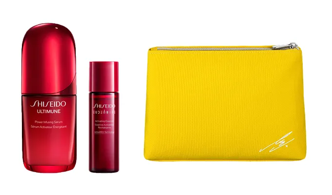 ポップアップイベント来場者限定 黄色の特製ポーチ