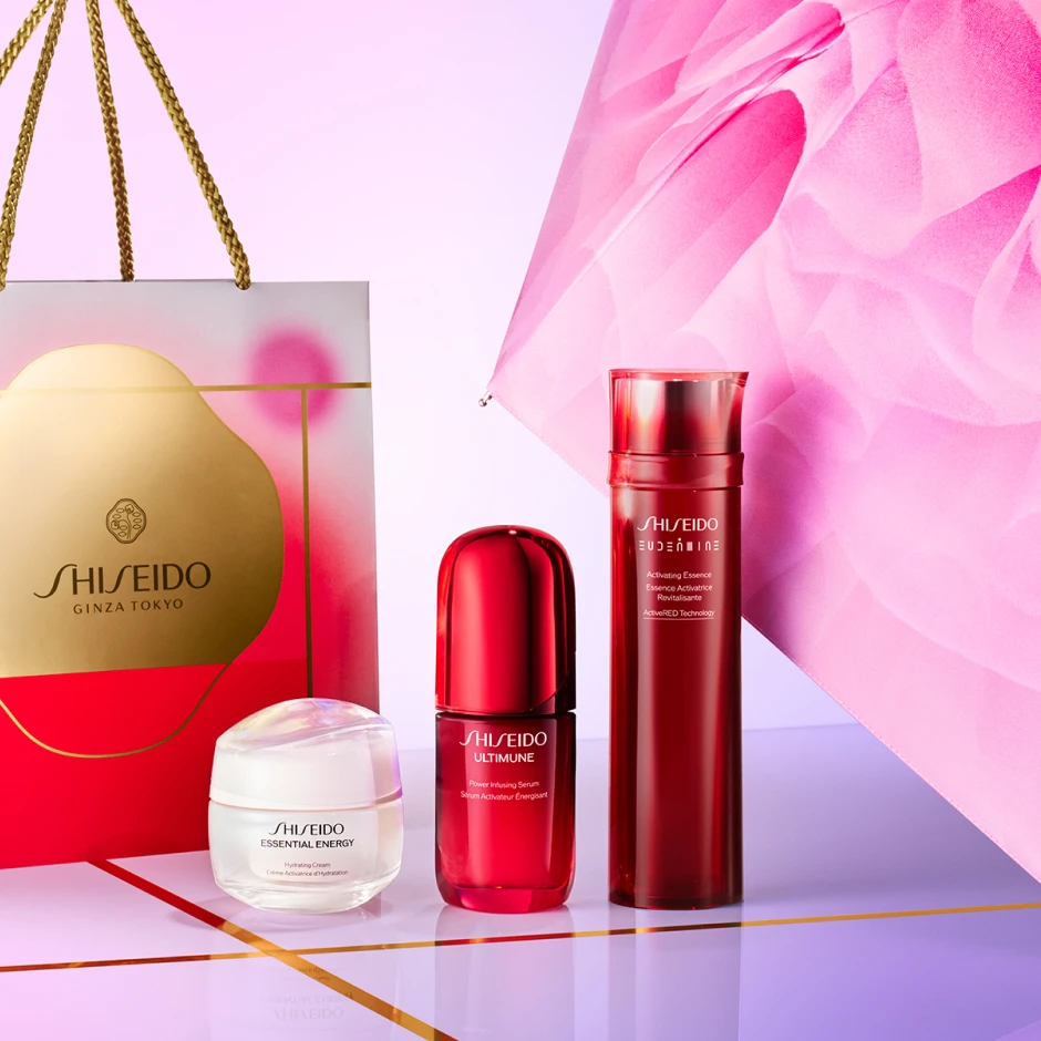 SHISEIDO ホリデー 折りたたみ傘