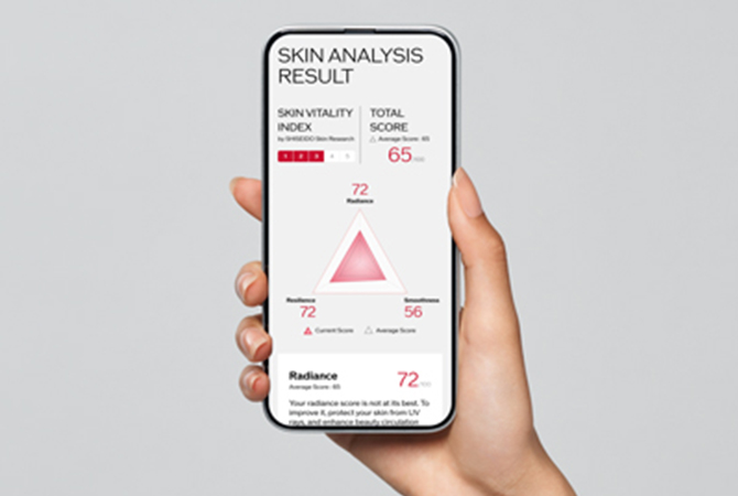 オンラインでカンタン肌測定