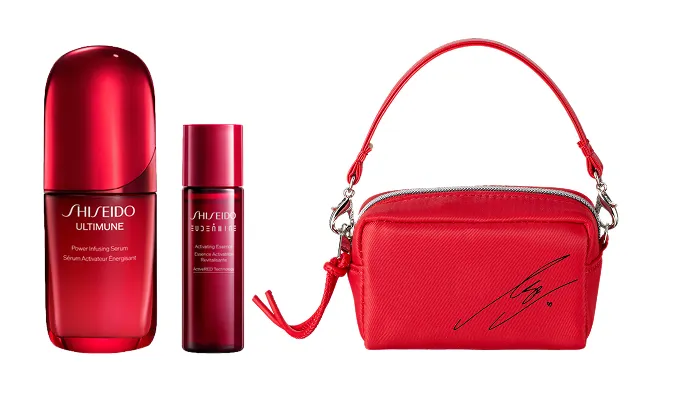 オンラインストア限定キット 赤色の特製ミニポーチ