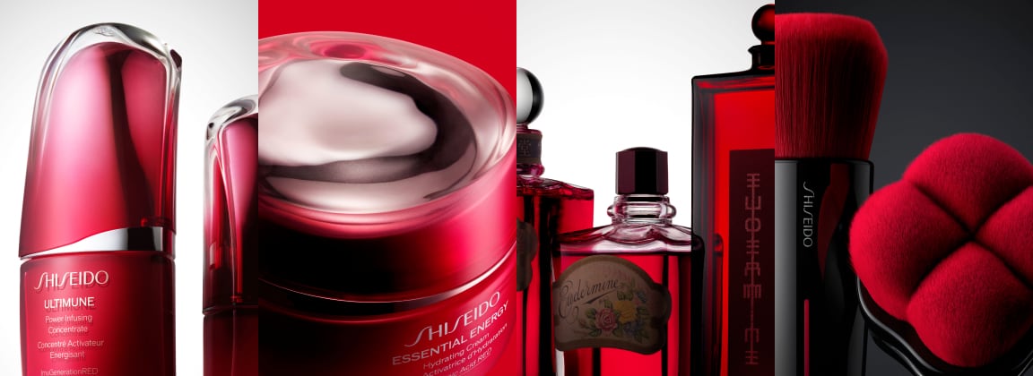 SHISEIDO STORY OF RED スペシャルサイト公開