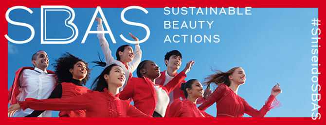 SUSTAINABLE BEAUTY ACTIONS