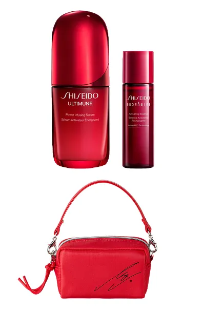 オンラインストア限定キット 赤色の特製ミニポーチ