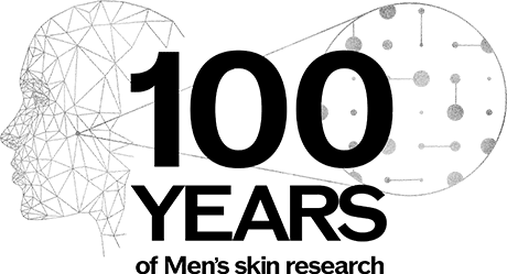 100 YEARS of Men's skin research