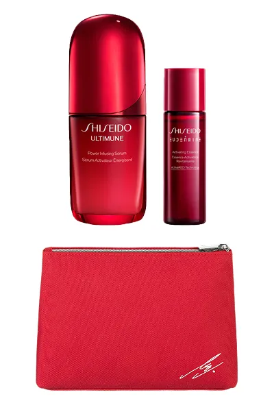 オンラインストア限定キット 赤色の特製ポーチ