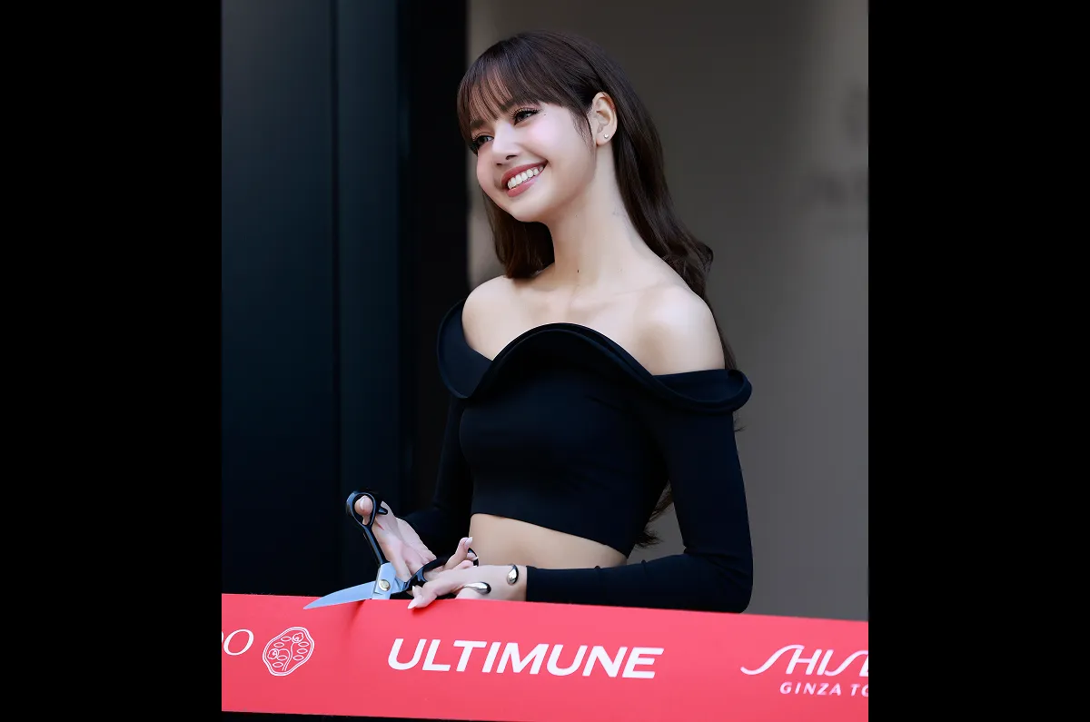 イベントに参加したSHISEIDOアルティミューングローバルアンバサダーのリサ