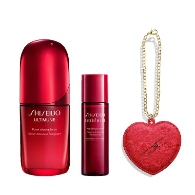 限定キット 赤色のハート形ミラー