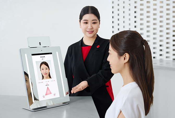 SHISEIDOの肌測定