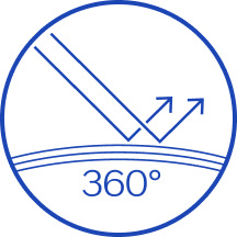 スーパーヴェール UV 360™ テクノロジー